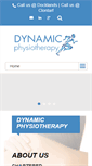 Mobile Screenshot of dynamicphysiotherapy.ie